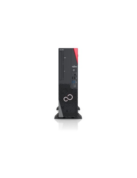 Fujitsu CELSIUS J5010 i7-10700 SFF Intel® Core™ i7 16 GB DDR4-SDRAM 512 GB SSD Windows 10 Pro Stazione di lavoro Nero, Rosso