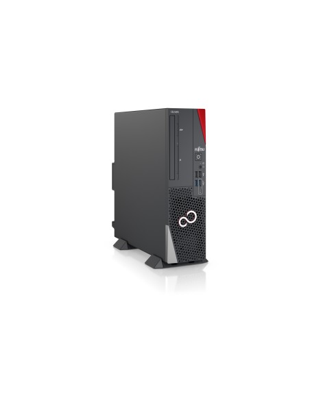 Fujitsu CELSIUS J5010 i7-10700 SFF Intel® Core™ i7 16 GB DDR4-SDRAM 512 GB SSD Windows 10 Pro Stazione di lavoro Nero, Rosso