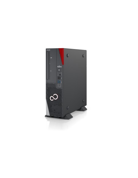 Fujitsu CELSIUS J5010 i7-10700 SFF Intel® Core™ i7 16 GB DDR4-SDRAM 512 GB SSD Windows 10 Pro Stazione di lavoro Nero, Rosso