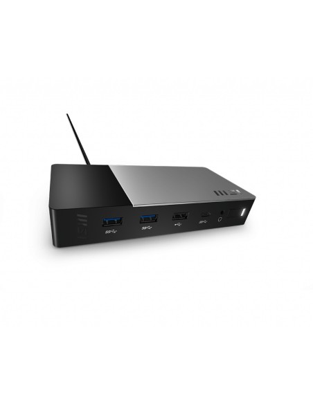 MSI USB-C Docking Station Gen 2 USB 3.2 Gen 2 (3.1 Gen 2) Type-C Nero