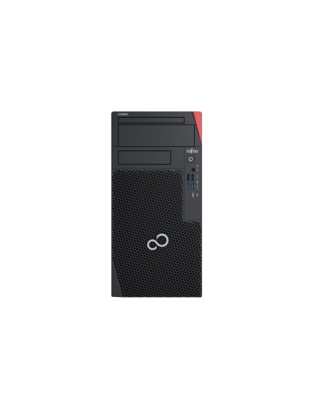 Fujitsu ESPRIMO P5011 i5-10400 Desktop Intel® Core™ i5 8 GB DDR4-SDRAM 256 GB SSD Windows 10 Pro PC Rosso, Nero