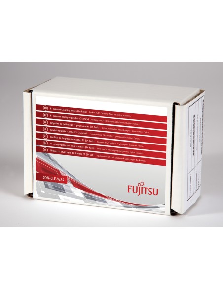 Fujitsu CON-CLE-W24 kit per la pulizia Scanner Panni umidi per la pulizia dell'apparecchiatura