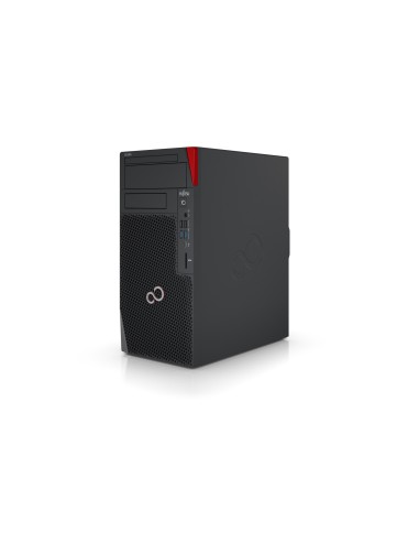 Fujitsu CELSIUS W5010 i7-10700 Micro Tower Intel® Core™ i7 16 GB DDR4-SDRAM 512 GB SSD Windows 10 Pro PC Nero, Rosso, Argento