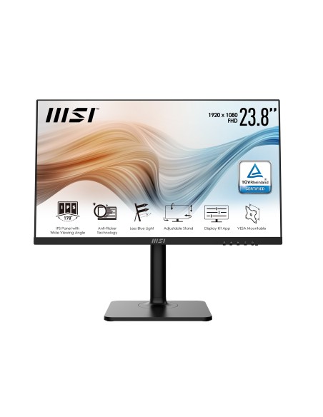 MSI Modern MD241P 60,5 cm (23.8") 1920 x 1080 Pixel Full HD LCD Nero
