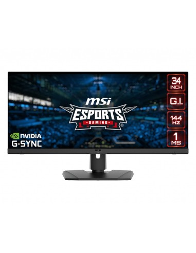 MSI Optix MPG341QR 86,4 cm (34") 3440 x 1440 Pixel UltraWide Quad HD LCD Nero