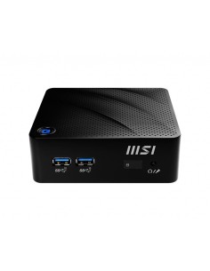 MSI Cubi N JSL-001EU N6000 mini PC Intel Pentium N 4 GB DDR4-SDRAM 128 GB SSD Windows 10 Pro Nero