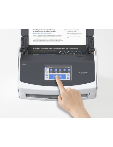 Fujitsu ScanSnap iX1600 ADF + scanner ad alimentazione manuale 600 x 600 DPI A4 Nero, Bianco