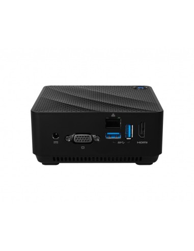 MSI Cubi N JSL-002EU N4500 mini PC Intel® Celeron® N 4 GB DDR4-SDRAM 128 GB SSD Windows 10 Pro Nero