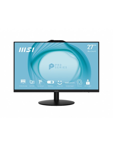 MSI Pro AP272 12M Intel® Core™ i5 68,6 cm (27") 1920 x 1080 Pixel 16 GB DDR4-SDRAM 512 GB SSD PC All-in-one Windows 11 Pro Nero