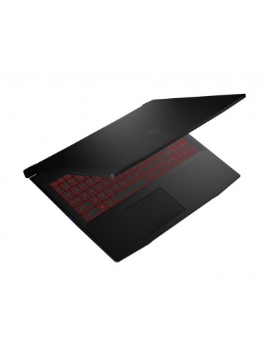 MSI Gaming GF66 12UG-076XIT Katana i7-12700H Computer portatile 39,6 cm (15.6") Full HD Intel® Core™ i7 16 GB DDR4-SDRAM 1000