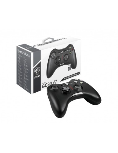 MSI Force GC30 V2 Nero USB 2.0 Gamepad Analogico Digitale Android, PC