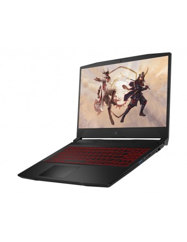 MSI Gaming GF66 12UC-079XIT Katana i7-12700H Computer portatile 39,6 cm (15.6") Full HD Intel® Core™ i7 16 GB DDR4-SDRAM 512 GB