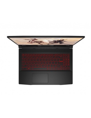 MSI Gaming GF66 12UC-079XIT Katana i7-12700H Computer portatile 39,6 cm (15.6") Full HD Intel® Core™ i7 16 GB DDR4-SDRAM 512 GB