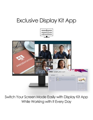 MSI Pro MP241X 60,5 cm (23.8") 1920 x 1080 Pixel Full HD LCD Nero