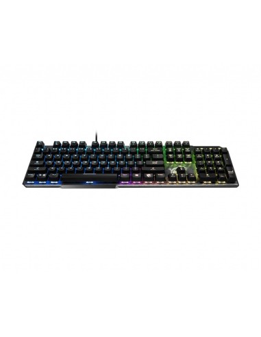MSI Vigor GK50 Elite Box White tastiera USB QWERTY Italiano Nero, Metallico