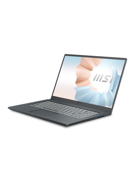 MSI Modern 15 A11MU-1011IT i7-1195G7 Computer portatile 39,6 cm (15.6") Full HD Intel® Core™ i7 8 GB DDR4-SDRAM 512 GB SSD
