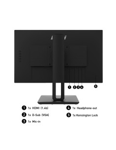 MSI Pro MP242P 60,5 cm (23.8") 1920 x 1080 Pixel Full HD LED Nero 2