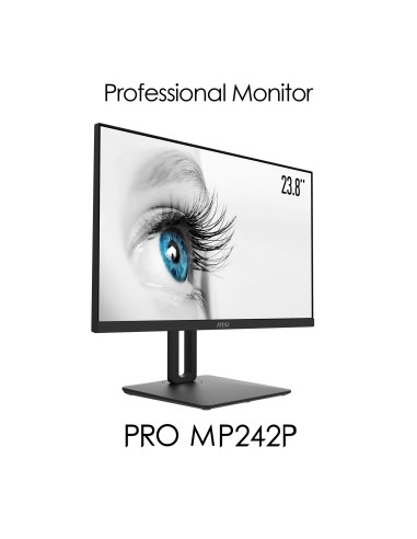 MSI Pro MP242P 60,5 cm (23.8") 1920 x 1080 Pixel Full HD LED Nero