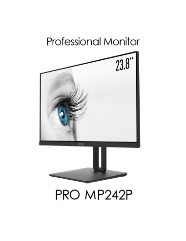 MSI Pro MP242P 60,5 cm (23.8") 1920 x 1080 Pixel Full HD LED Nero