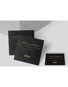 MSI 1Y Warranty Extension for Pro