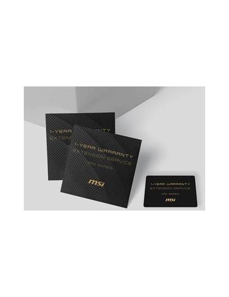 MSI 1Y Warranty Extension for Pro