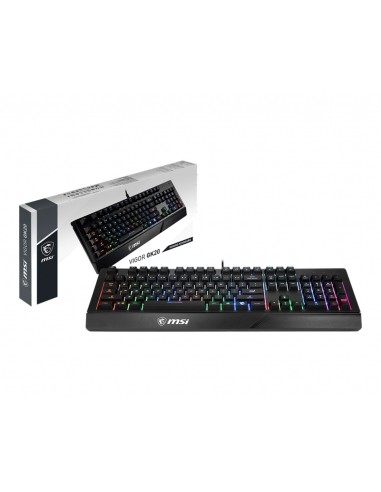 MSI VIGOR GK20 tastiera USB QWERTY Italiano Nero