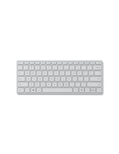 Microsoft Designer Compact tastiera Bluetooth QWERTY Bianco