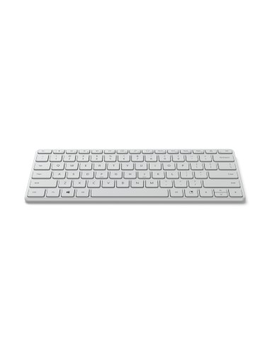 Microsoft Designer Compact tastiera Bluetooth QWERTY Bianco
