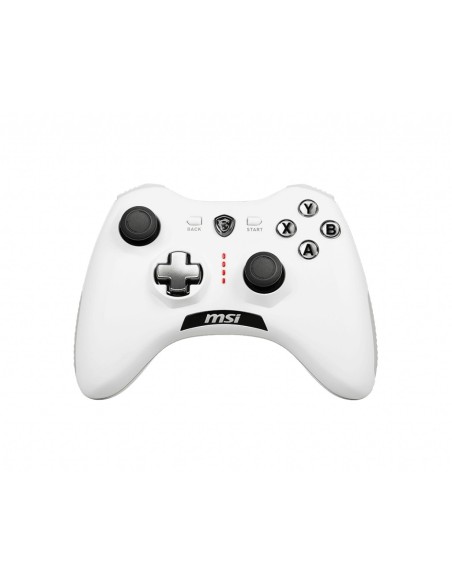 MSI Force GC20 V2 Bianco USB 2.0 Gamepad Analogico Digitale Android, PC
