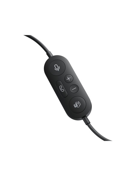 Microsoft Modern USB Headset Auricolare Cablato A Padiglione Ufficio USB tipo A Nero