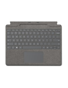Microsoft Surface Pro Signature Keyboard Platino Microsoft Cover port QWERTY Italiano