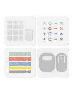 Microsoft Surface Adaptive Kit etichetta autoadesiva Multicolore 33 pz