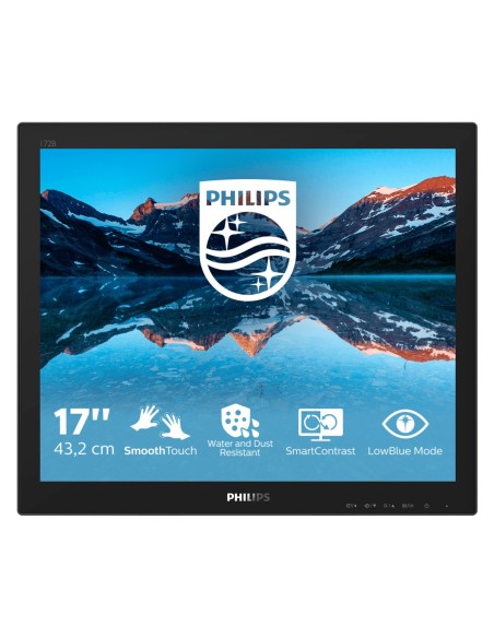 Philips 172B9TN 00 Monitor PC 43,2 cm (17") 1280 x 1024 Pixel HD LCD Touch screen Da tavolo Nero