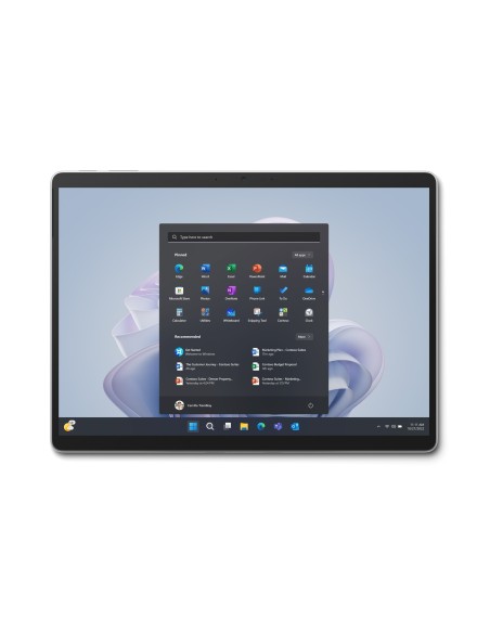 Microsoft Surface Pro 9 128 GB 33 cm (13") Intel® Core™ i5 8 GB Wi-Fi 6E (802.11ax) Windows 11 Pro Platino