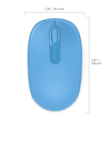 Microsoft 1850 mouse Ambidestro RF Wireless Ottico 1000 DPI
