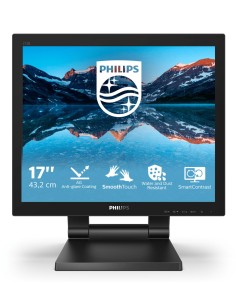Philips 172B9TL 00 Monitor PC 43,2 cm (17") 1280 x 1024 Pixel Full HD LCD Touch screen Nero