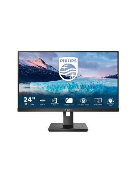 Philips 243S1 00 Monitor PC 60,5 cm (23.8") 1920 x 1080 Pixel Nero