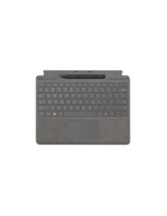 Microsoft Signature with Slim Pen 2 Platino Microsoft Cover port QWERTY Italiano