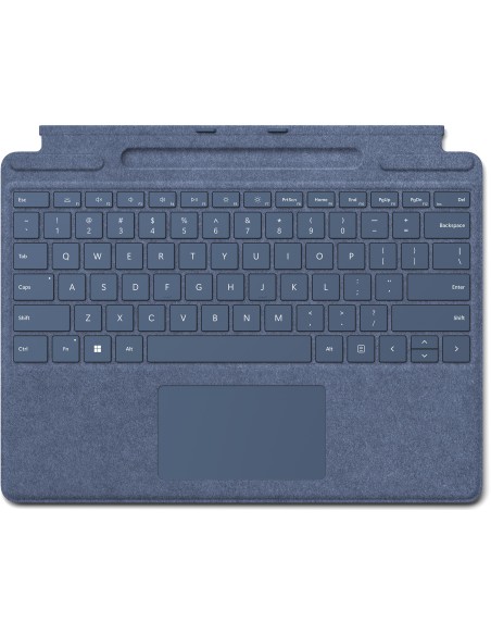 Microsoft Surface Pro Keyboard Blu Microsoft Cover port QWERTY Italiano