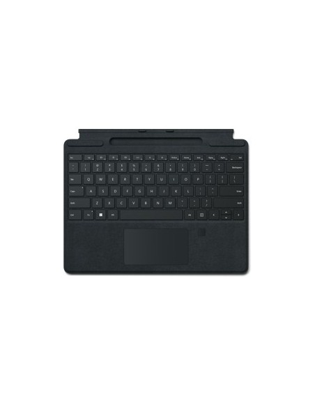 Microsoft Surface Pro Signature Keyboard with Fingerprint Reader Nero Microsoft Cover port QWERTY Italiano