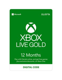 Microsoft Xbox Live Gold Xbox One