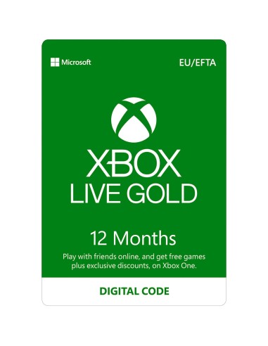 Microsoft Xbox Live Gold Xbox One