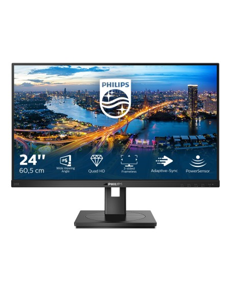 Philips B Line 245B1 00 LED display 60,5 cm (23.8") 2560 x 1440 Pixel Quad HD Nero