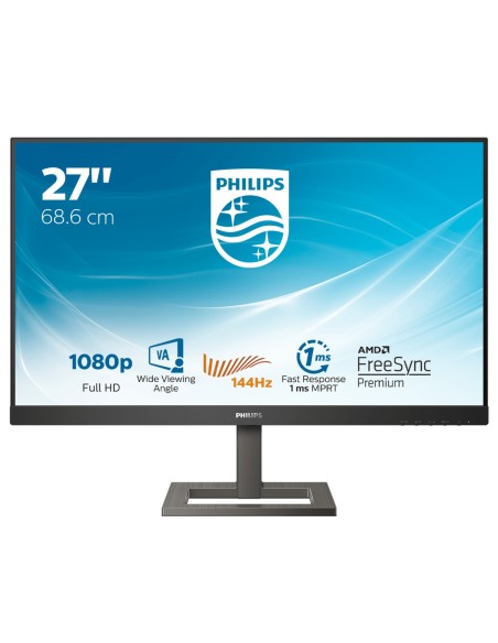 Philips E Line 272E1GAEZ 00 LED display 68,6 cm (27") 1920 x 1080 Pixel Full HD Nero, Cromo