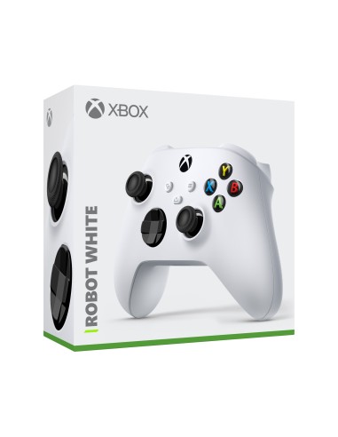 Microsoft Xbox Wireless Controller White Bianco Bluetooth USB Gamepad Analogico Digitale Xbox Series S, Xbox Series X, Xbox