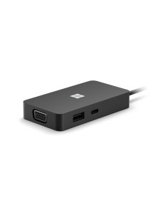 Microsoft USB-C Travel Hub USB 3.2 Gen 2 (3.1 Gen 2) Type-C 10000 Mbit s Nero