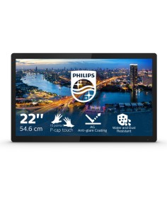 Philips B Line 222B1TFL 00 Monitor PC 54,6 cm (21.5") 1920 x 1080 Pixel Full HD LED Touch screen Nero