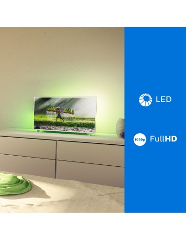 Philips 6900 series Ambilight TV 32” Android TV - 32PFS6906 12 - Full HD Wi-Fi - Argento