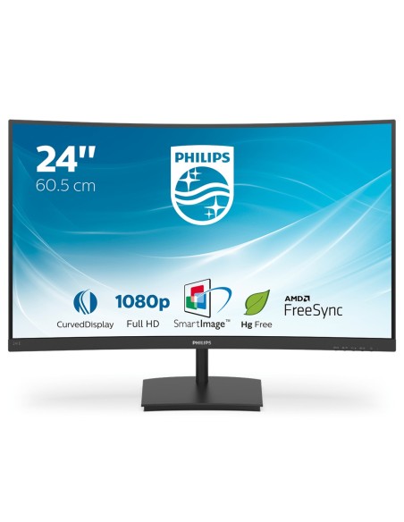 Philips E Line 241E1SC 00 LED display 59,9 cm (23.6") 1920 x 1080 Pixel Full HD Nero