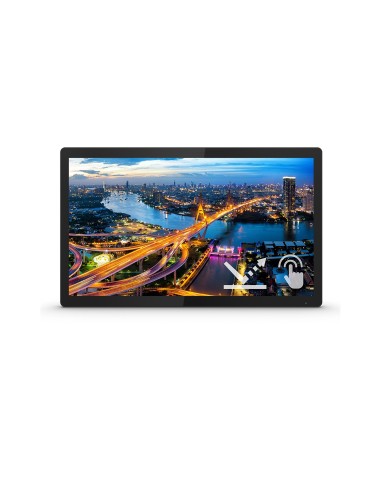 Philips B Line 242B1TFL 00 Monitor PC 60,5 cm (23.8") 1920 x 1080 Pixel Full HD LED Touch screen Nero